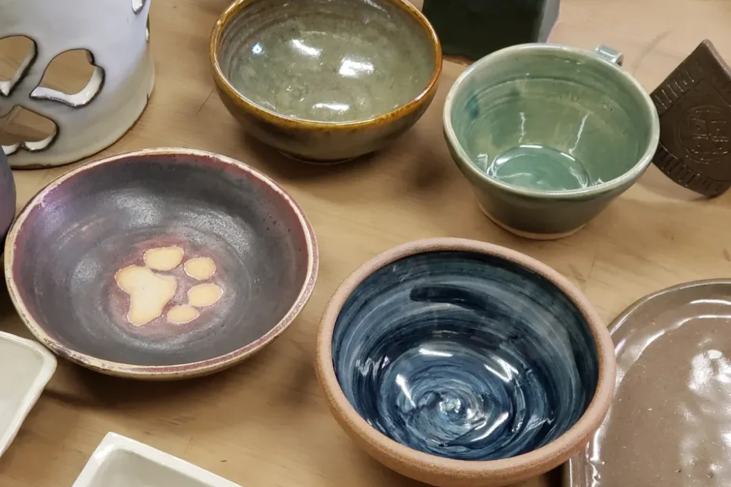 釉薬がけ(色付け)までご自身で